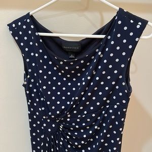 Navy blue connected dress